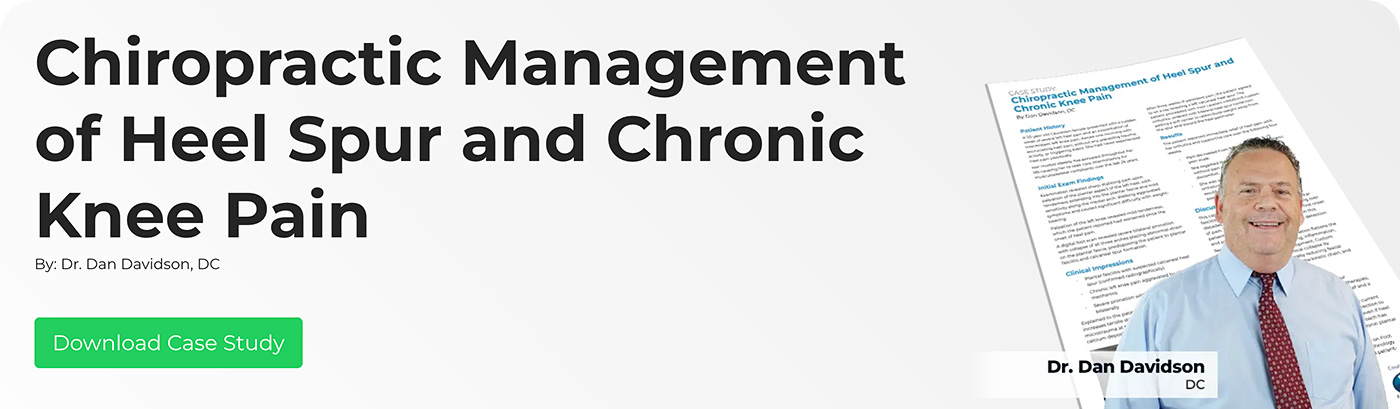 Chiropractic Management of Heel Spur and Chronic Knee Pain
