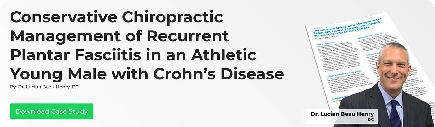 Chiropractic Management of Recurrent Plantar Fasciitis in an Athlete