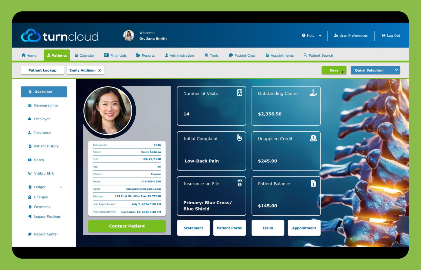 Turncloud EHR Practice Management Software