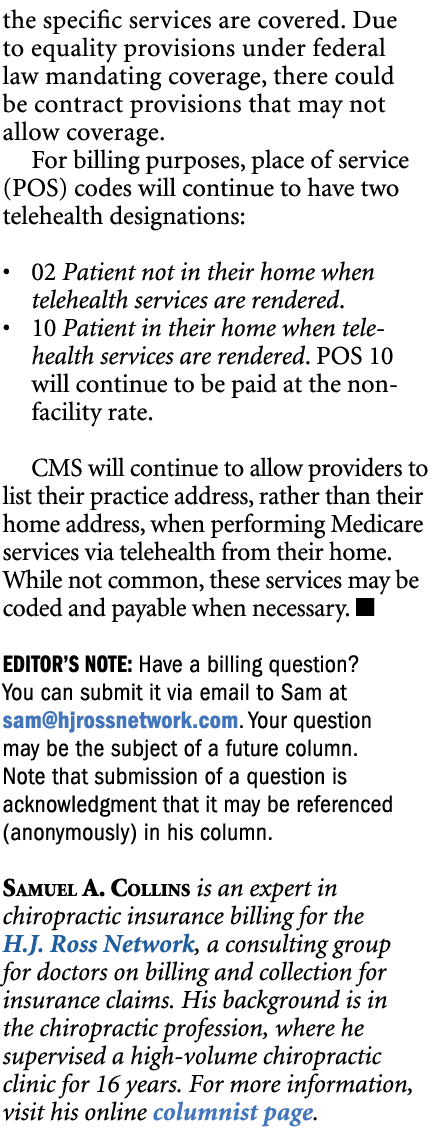 the specific services are covered. Due to equality provisions under federal law mandating coverage, there could be co...