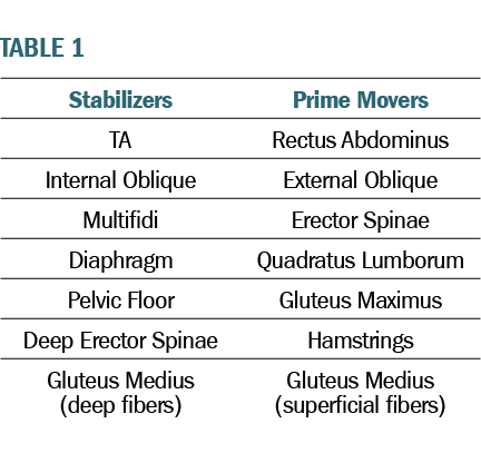TABLE 1 