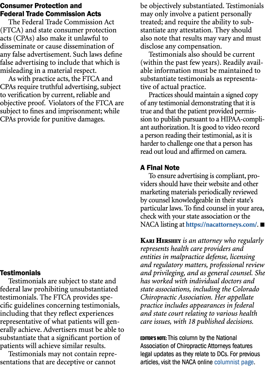 Consumer Protection and Federal Trade Commission Acts The Federal Trade Commission Act (FTCA) and state consumer prot...
