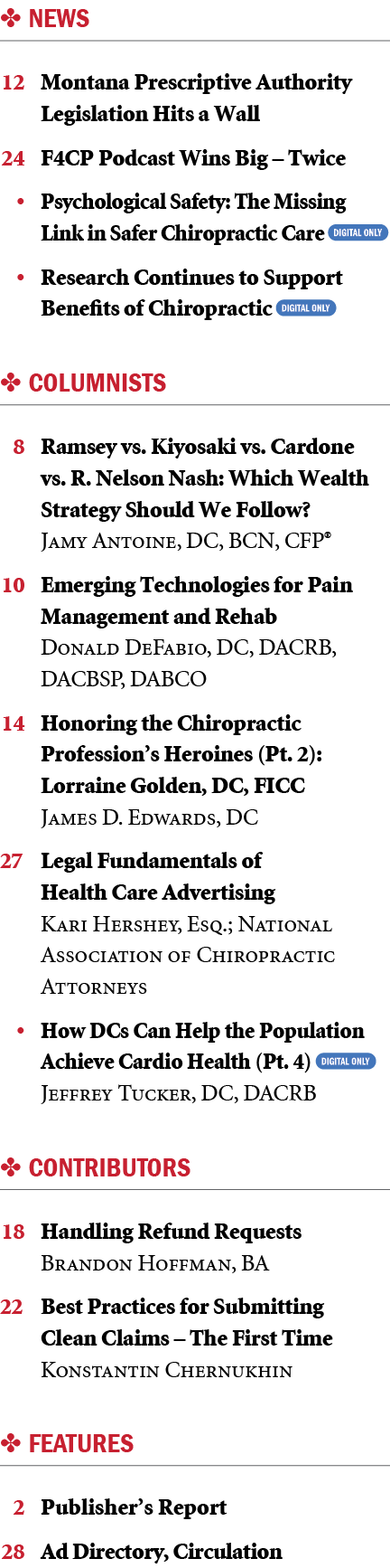 TOC - List