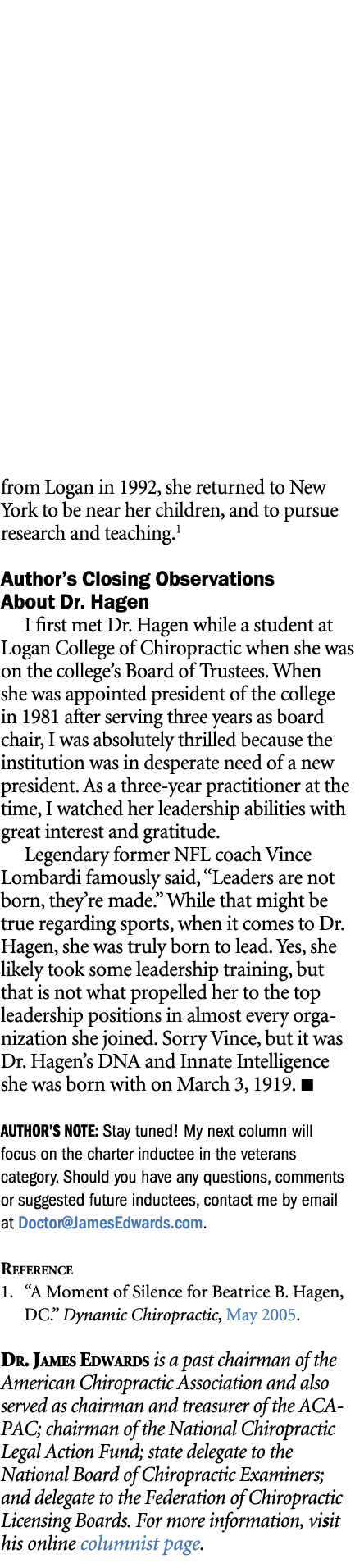 from Logan in 1992, she returned to New York to be near her children, and to pursue research and teaching.1 Author’s ...