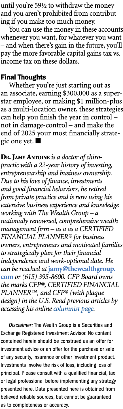 until you’re 59½ to withdraw the money and you aren’t prohibited from contributing if you make too much money. You ca...