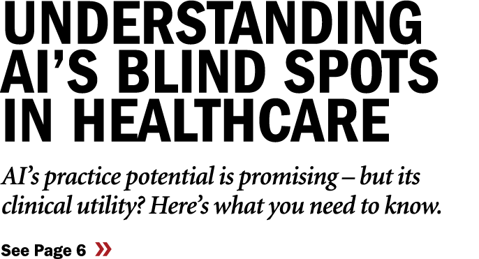 Understanding AI’s Blind Spots in healthcare AI’s practice potential is promising – but its clinical utility? Here’s ...