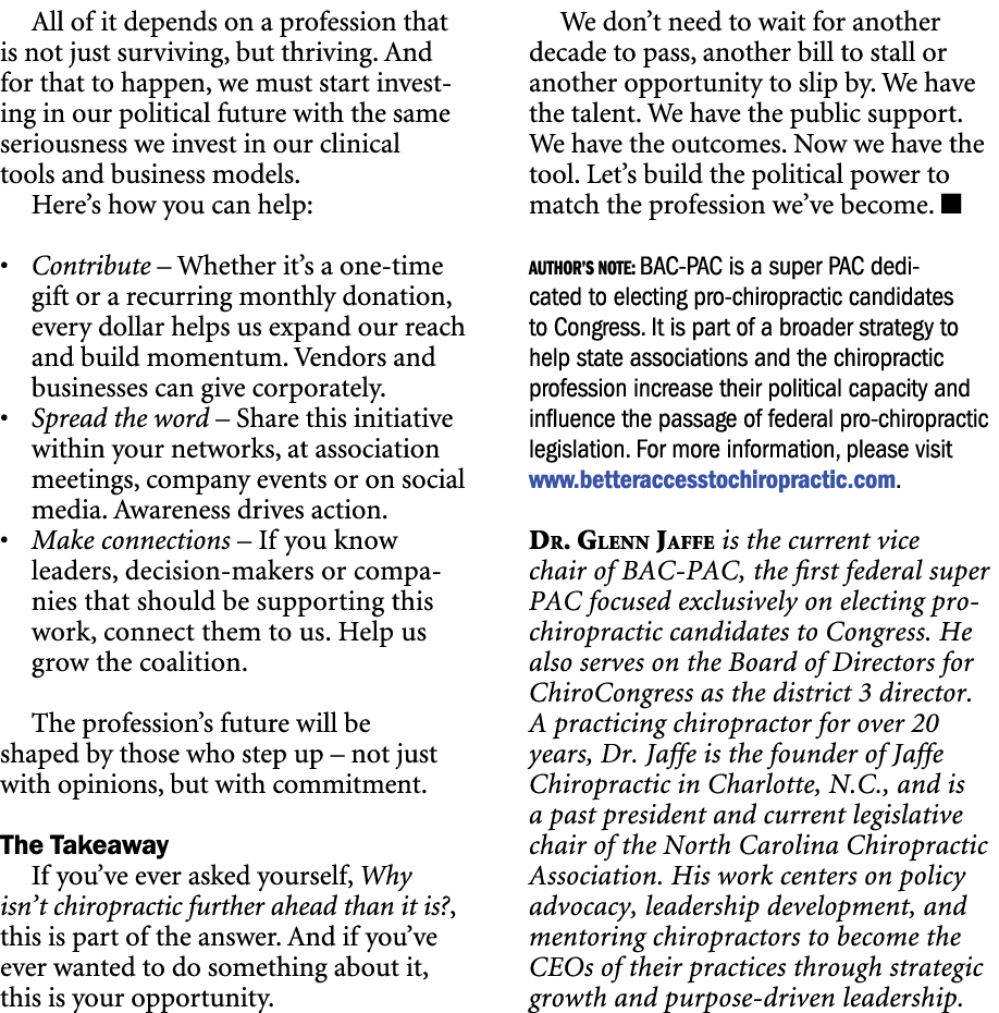 All of it depends on a profession that is not just surviving, but thriving. And for that to happen, we must start inv...