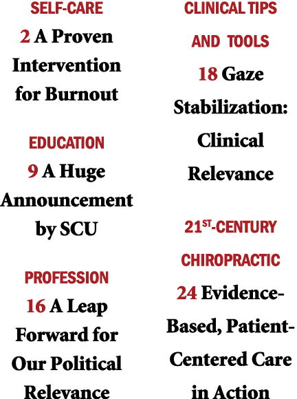 “Inside This Issue" Copy