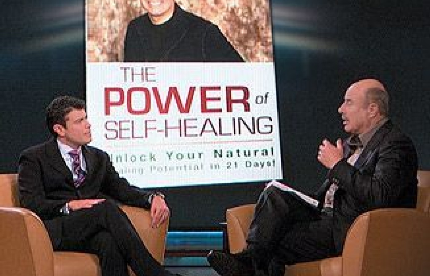Dr. Phil with Dr. Mancini