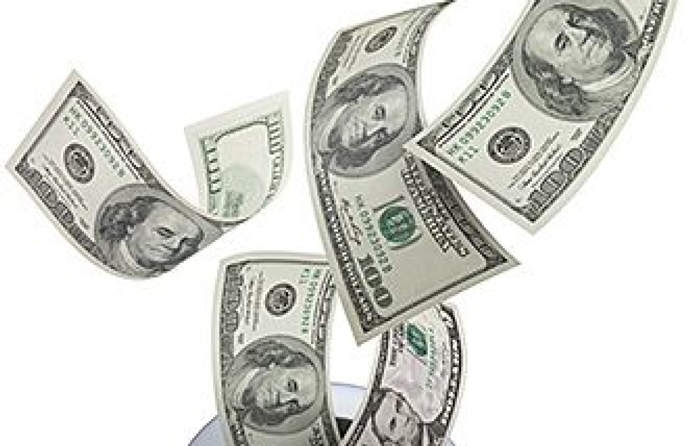 money down the drain