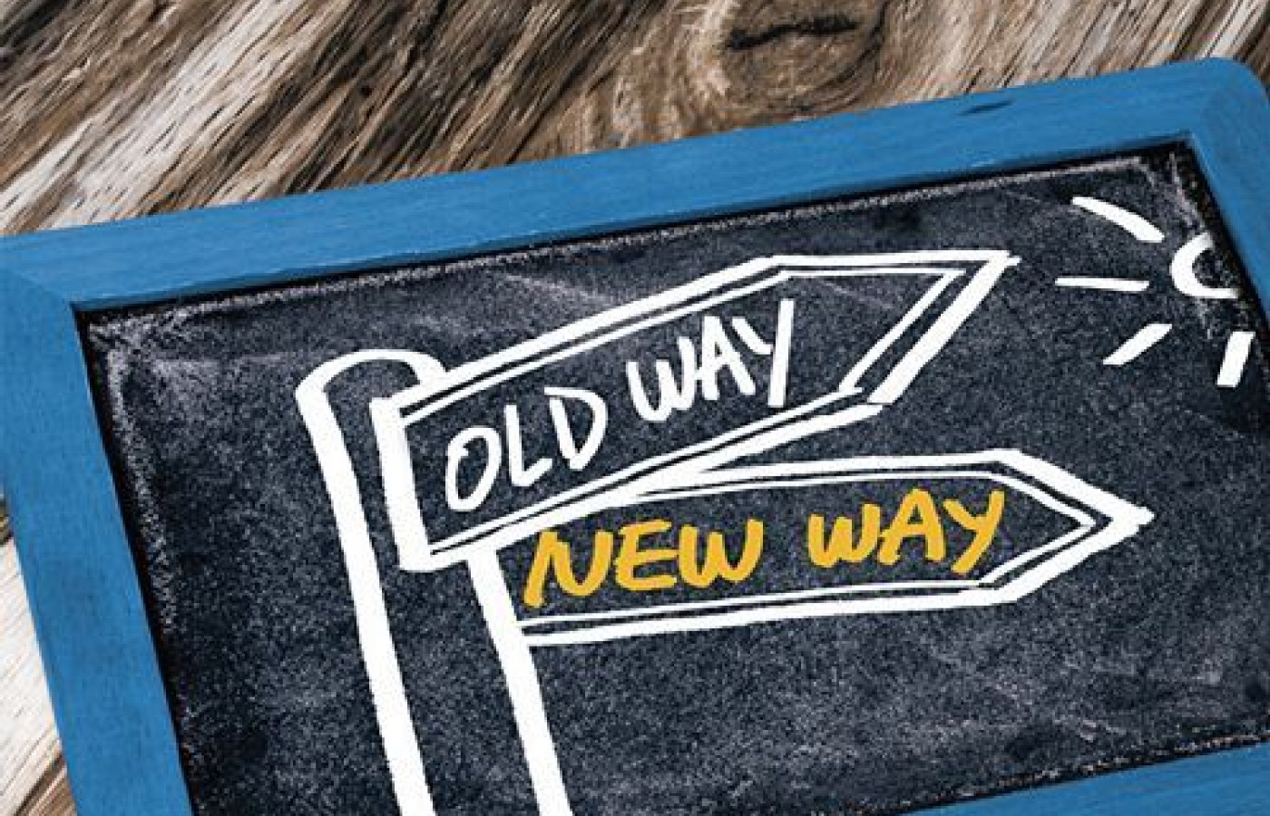 old way new way